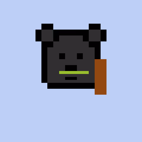 Pixel Bear #11695