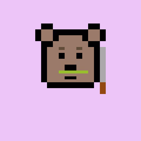 Pixel Bear #31252