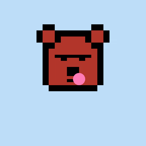 Pixel Bear #6069