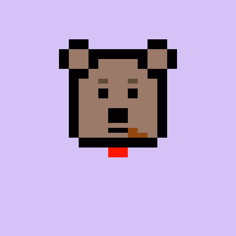 Pixel Bear #79622