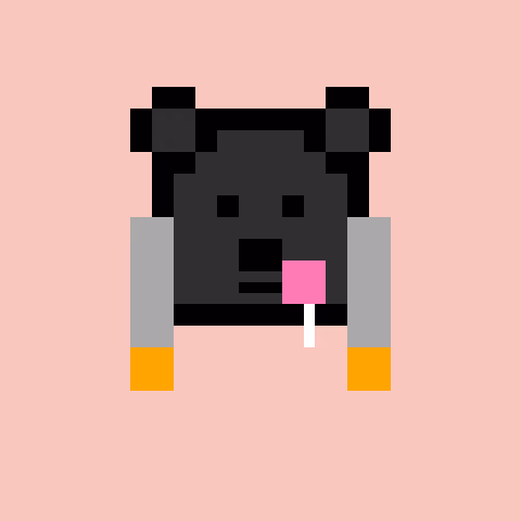 Pixel Bear #76991