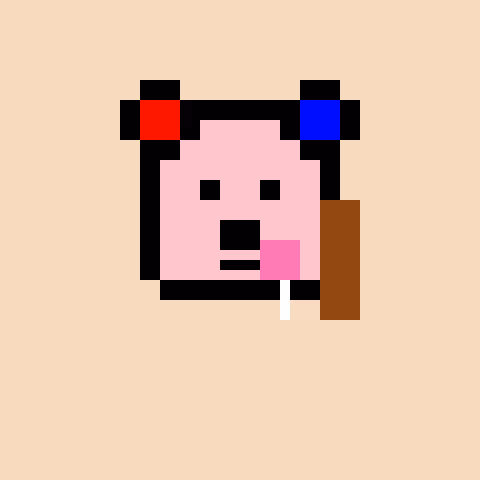Pixel Bear #25472
