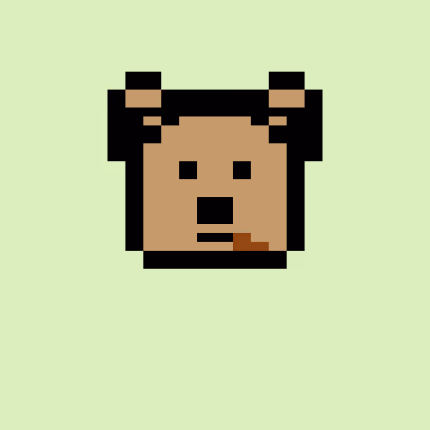 Pixel Bear #72765