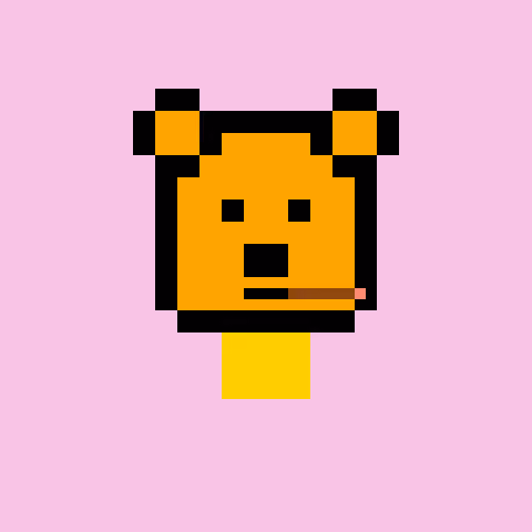 Pixel Bear #3545