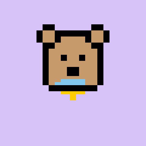 Pixel Bear #62052