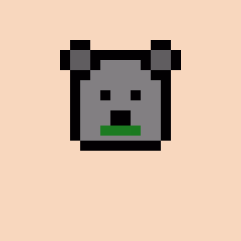Pixel Bear #20201