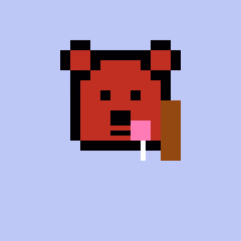 Pixel Bear #78584