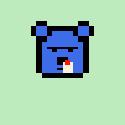 Pixel Bear #34027
