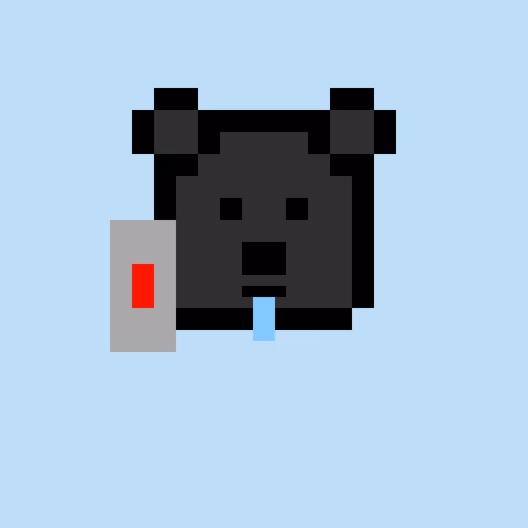 Pixel Bear #71605