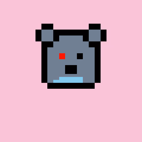 Pixel Bear #44535
