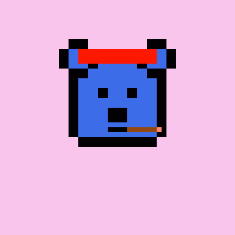 Pixel Bear #65905