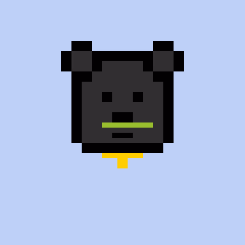 Pixel Bear #62691