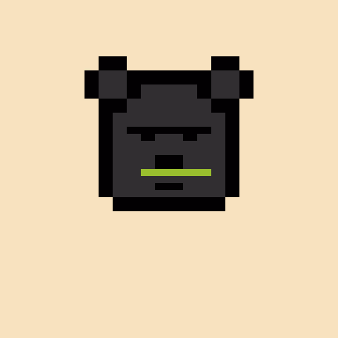 Pixel Bear #7020