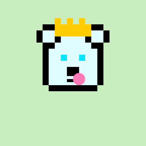 Pixel Bear #55453