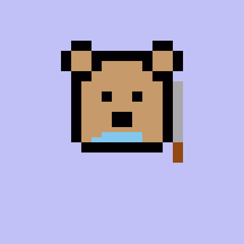 Pixel Bear #26144