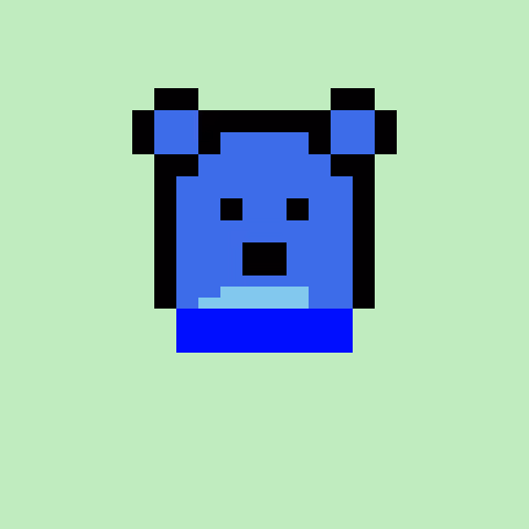 Pixel Bear #79349