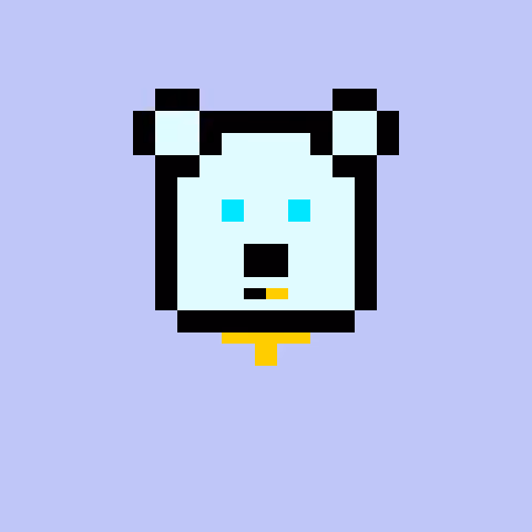 Pixel Bear #38424