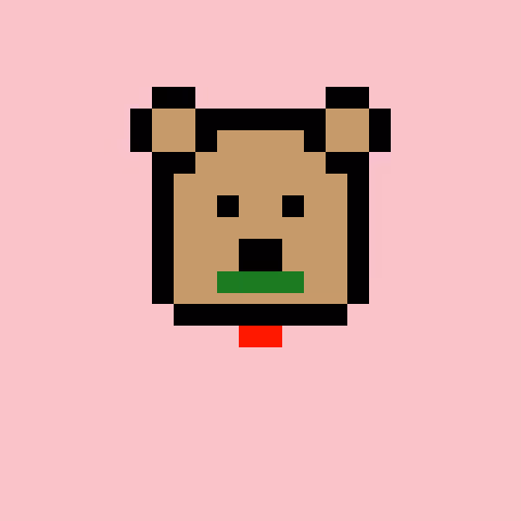 Pixel Bear #10384