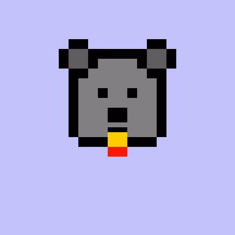 Pixel Bear #44511