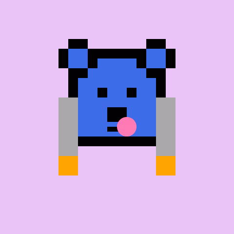 Pixel Bear #36605