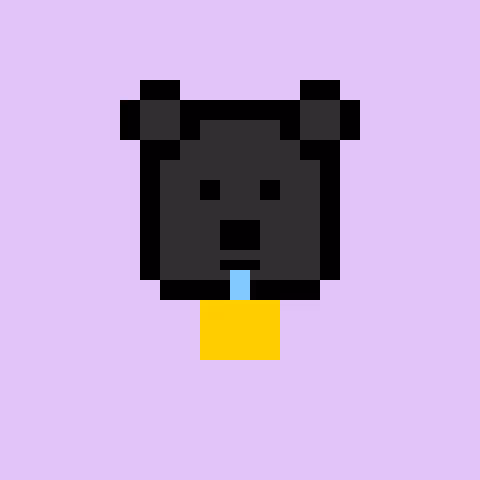 Pixel Bear #67035