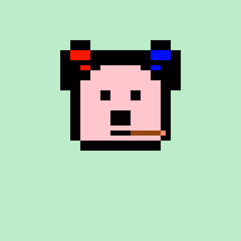 Pixel Bear #53498