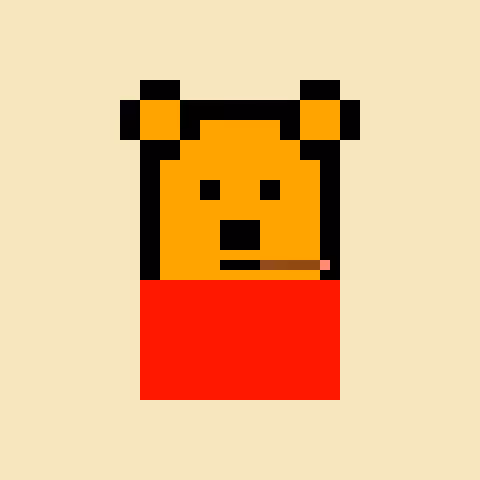 Pixel Bear #71730