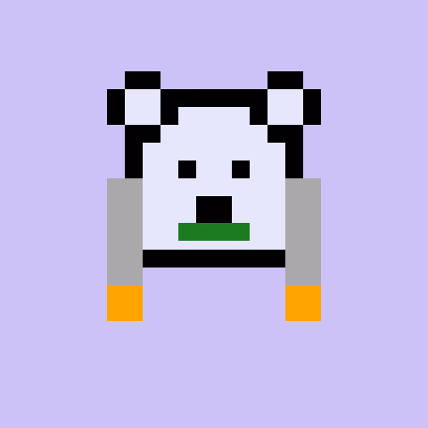 Pixel Bear #47537