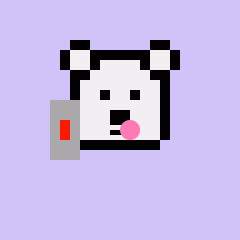 Pixel Bear #46292