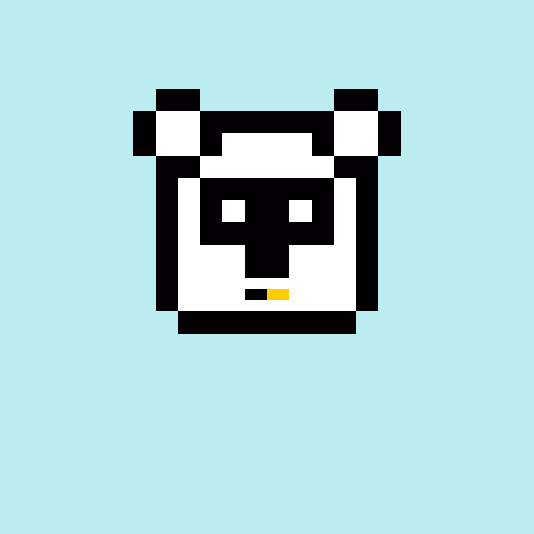 Pixel Bear #54226