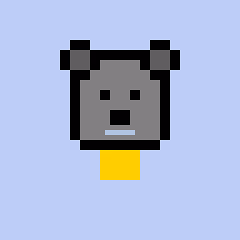 Pixel Bear #34739