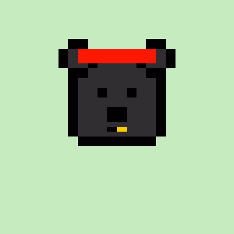 Pixel Bear #14892