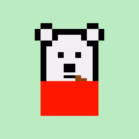 Pixel Bear #10396