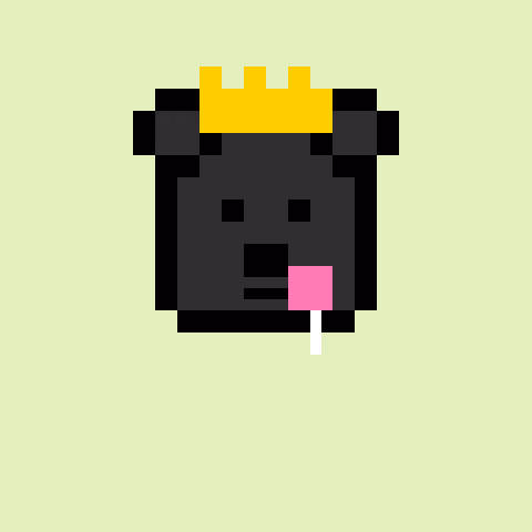 Pixel Bear #5393