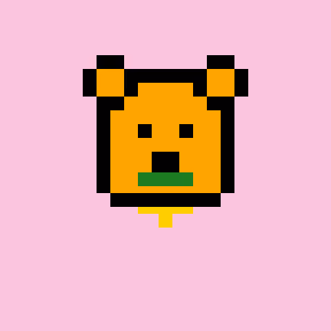 Pixel Bear #17662