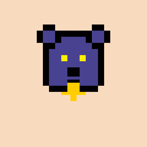 Pixel Bear #66294