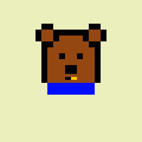 Pixel Bear #4649