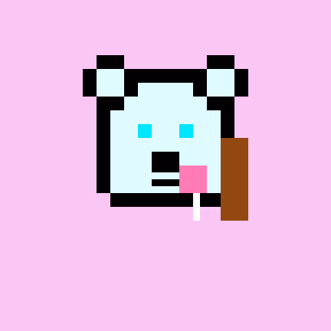 Pixel Bear #17753