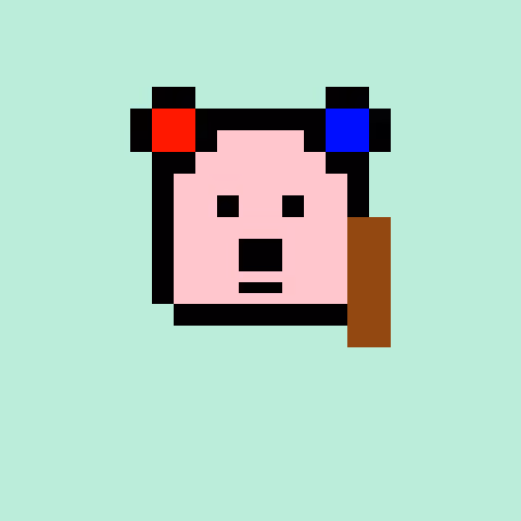Pixel Bear #36685