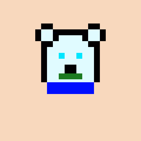 Pixel Bear #28866