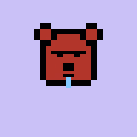 Pixel Bear #33313