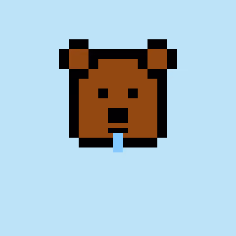 Pixel Bear #8524