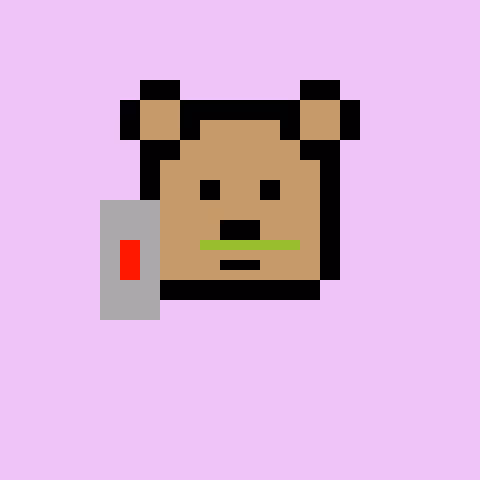 Pixel Bear #37415