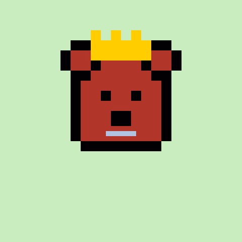 Pixel Bear #41468