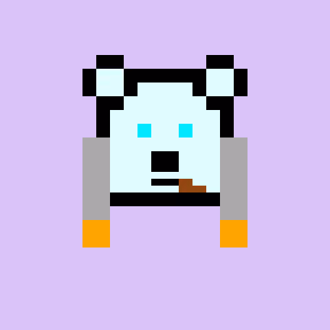 Pixel Bear #54428