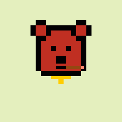 Pixel Bear #57138