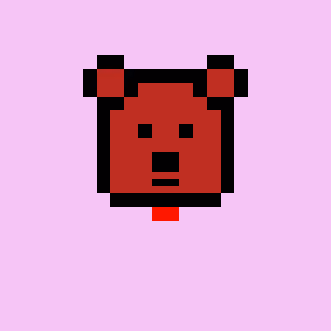 Pixel Bear #16454