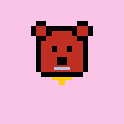 Pixel Bear #73517