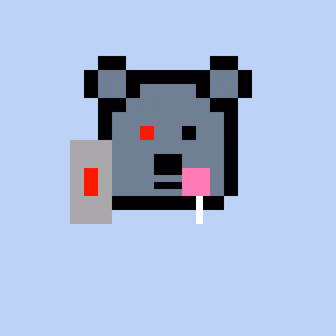 Pixel Bear #55764