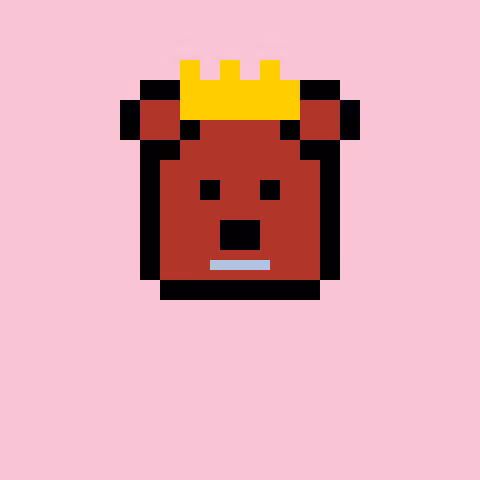 Pixel Bear #61668